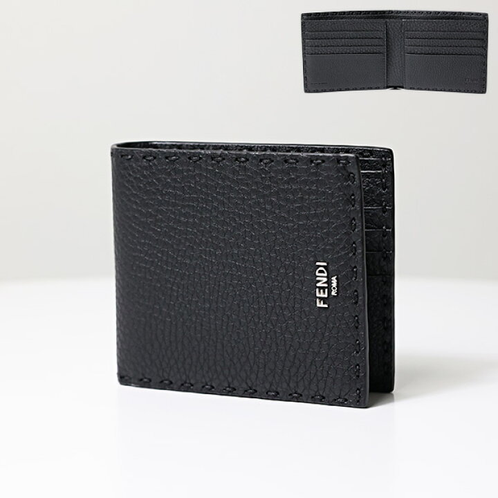 楽天市場】FENDI フェンディ FENDI ROMA Bi-Fold Wallet 二つ折り財布 