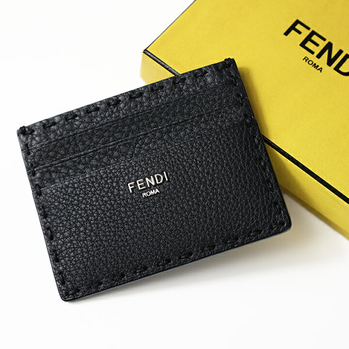 楽天市場】FENDI フェンディ カードケース Selleria Card Holder  