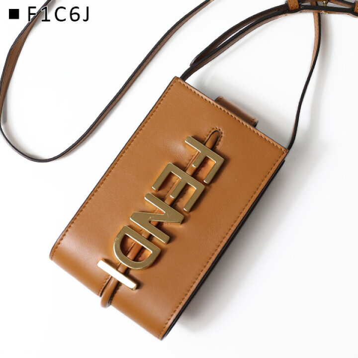 楽天市場】FENDI フェンディ スマホバッグ Logo Phone Pouch 7AS192 