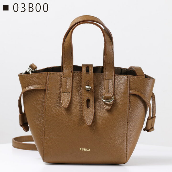 楽天市場】FURLA フルラ NET MINI HANDBAG BASRFUA ネット ミニ トート  
