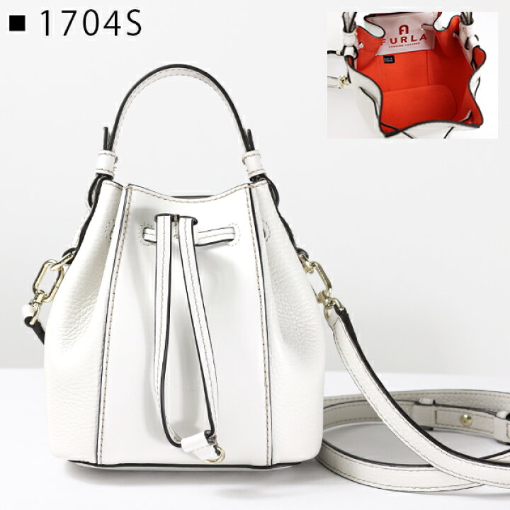 楽天市場】FURLA フルラ MIASTELLA MINI BUCKET BAG 16 ミニバケット 