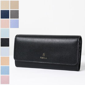 【12/10限定！ポイントアップ！ 】FURLA フルラ CAMELIA CONTINENTAL WALLET 長財布 折りたたみ財布 カメリア 小銭入れあり メタルロゴ レザー レディース WP00317 ARE000 LaG Onlinestore