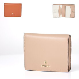 【3月31迄！タイムセール価格！】FURLA フルラ LUNA S COMPACT WALLET BIFOLD COIN 二つ折り財布 折りたたみ財布 ミニ財布 小銭入れあり アーチロゴ レザー レディース WP00295 BX1738