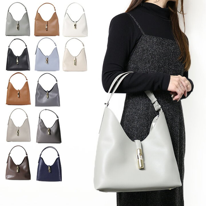 楽天市場】FURLA フルラ トートバッグ GOCCIA M HOBO BAG ゴッチャ 