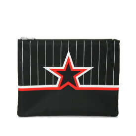 GIVENCHY ジバンシー Striped Star Clutch ストライプ スター クラッチ バッグ [BK600JK03T]