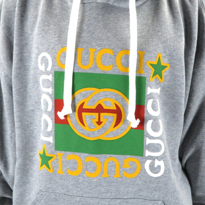 楽天市場】GUCCI グッチ Sweatshirt Gucci Printed パーカー 