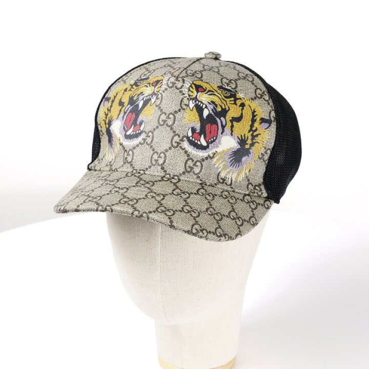 楽天市場】GUCCI グッチ Tiger Print Baseball Cap ベースボール 