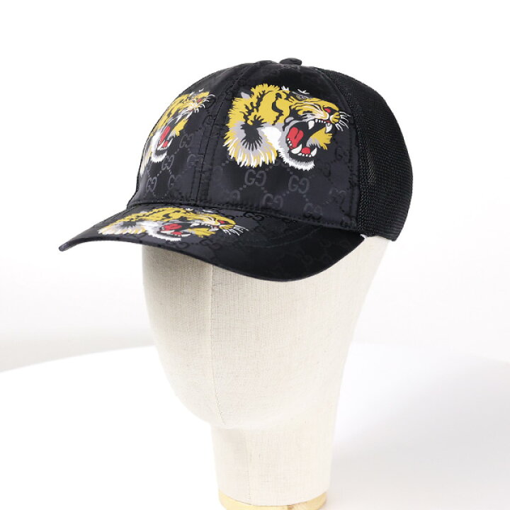 楽天市場】GUCCI グッチ Tiger Print Baseball Cap 707313 4HAQV 1060 