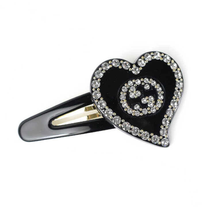 楽天市場】GUCCI グッチ Interlocking G Heart Hair Clip インター 