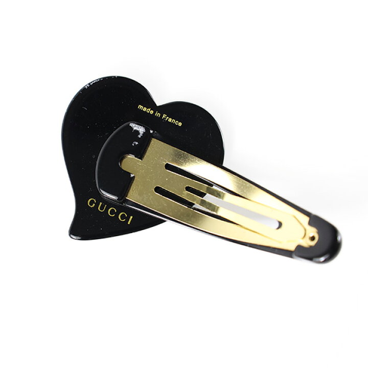 楽天市場】GUCCI グッチ Interlocking G Heart Hair Clip インター 