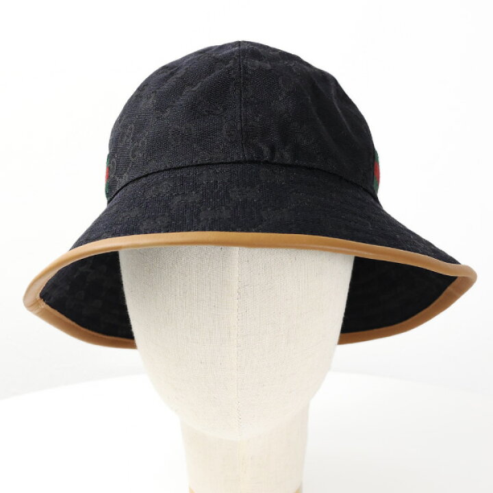楽天市場】GUCCI グッチ GG Canvas Bucket Hat バケットハット 帽子 