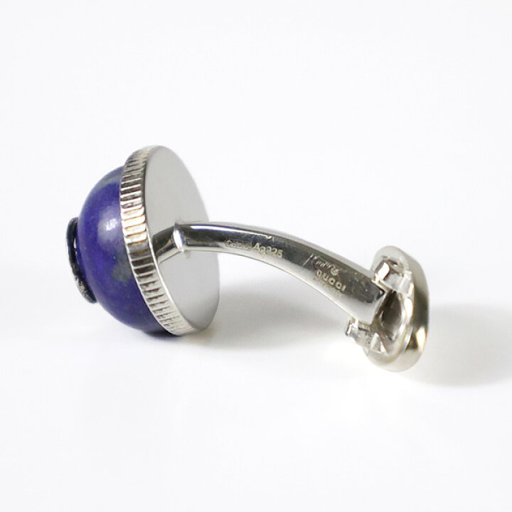 楽天市場】GUCCI グッチ カフスボタン Interlocking G Lapis Cufflinks  