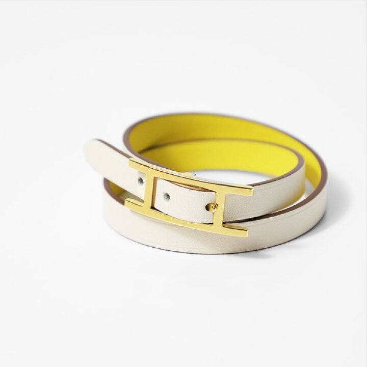 楽天市場】HERMES エルメス BEHAPI DOUBLE TOUR BRACELET ブレスレット 