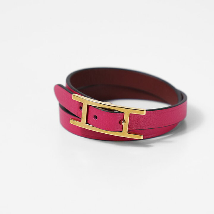 美品✨HERMÈS エルメス フォーカスベルト✨ピンク x レッド | ヤマダ 