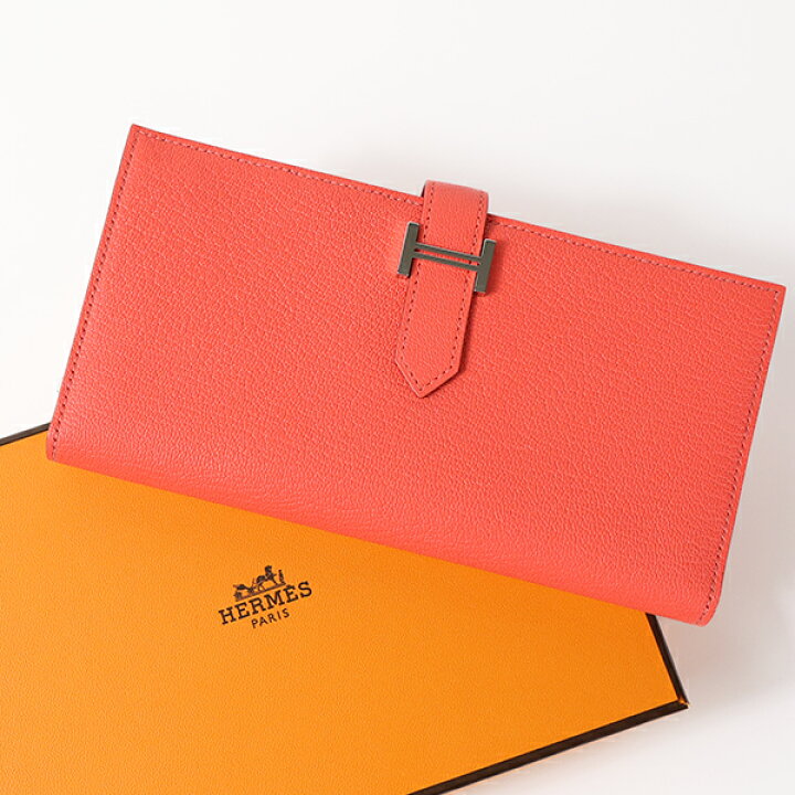 楽天市場】HERMES エルメス 長財布 BEARN SOUFFLE Wallet ベアン 