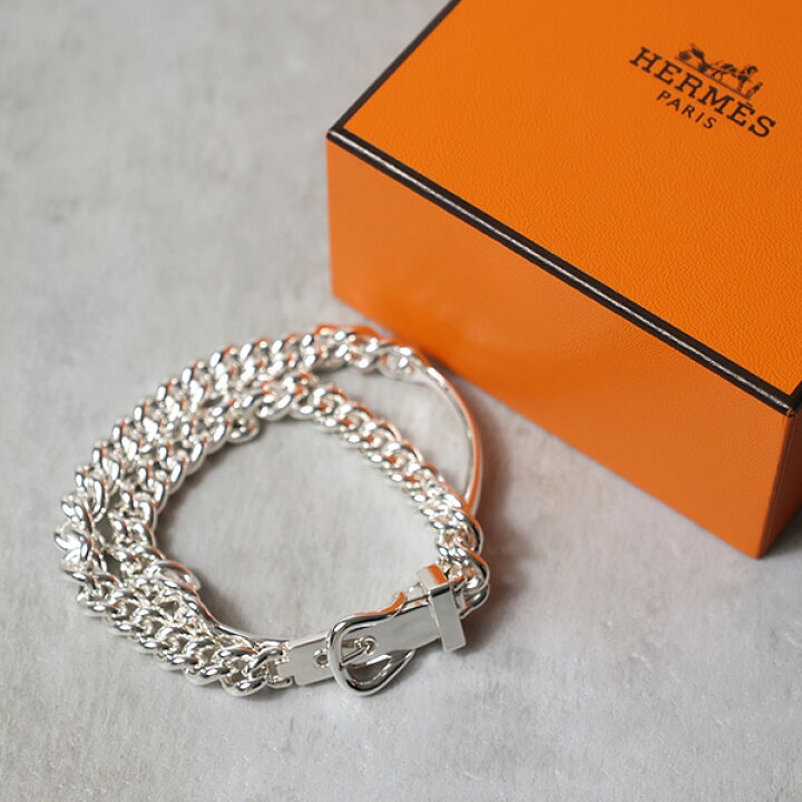 楽天市場】HERMES エルメス ブレスレット Boucle Sellier Inflexible 