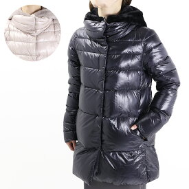 【5/31迄！SNSフォロワーさん限定 5％OFFクーポン発行中】HERNO ヘルノ ULTRALIGHT NYLON JACKET ダウンコート フーディー アウター 防寒 ダウン レディース PI00080DR 12017