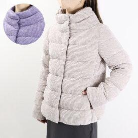 HERNO ヘルノ SAND CHENILLE DOWN JACKET ダウンジャケット ハイネック アウター 防寒 ダウン レディース PI00091DR 12461