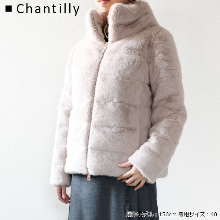 楽天市場】HERNO ヘルノ Eco Fur Down Jacket エコファー ダウン 
