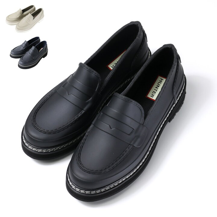 楽天市場】HUNTER ハンター WOMENS REF STITCH PENNY LOAFER 