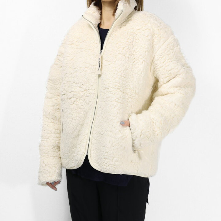 楽天市場】JIL SANDER ジルサンダー Zip Faux Sherling Jacket ボア  