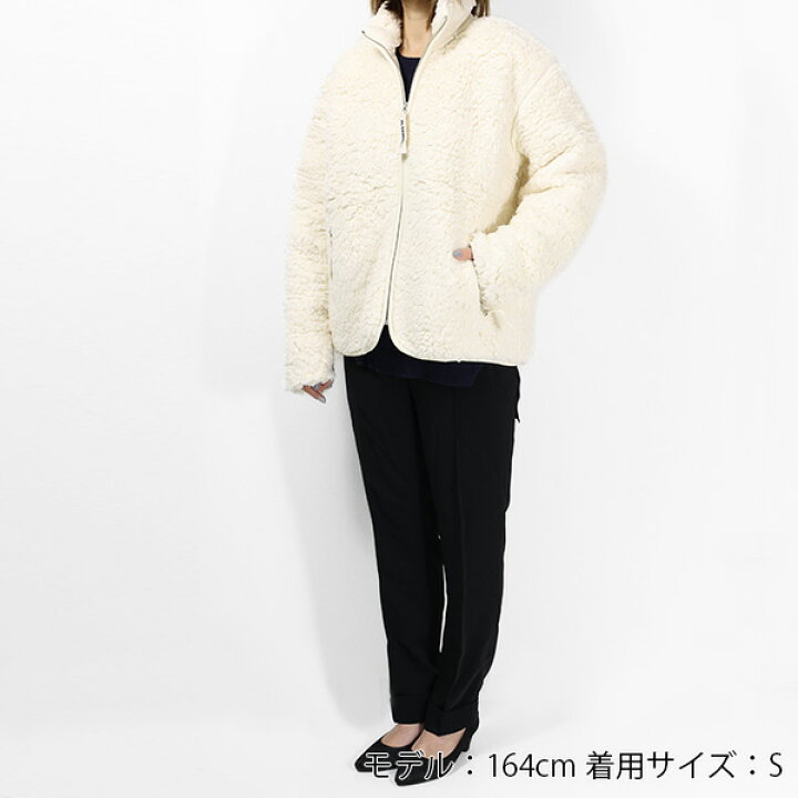 楽天市場】JIL SANDER ジルサンダー Zip Faux Sherling Jacket ボア 