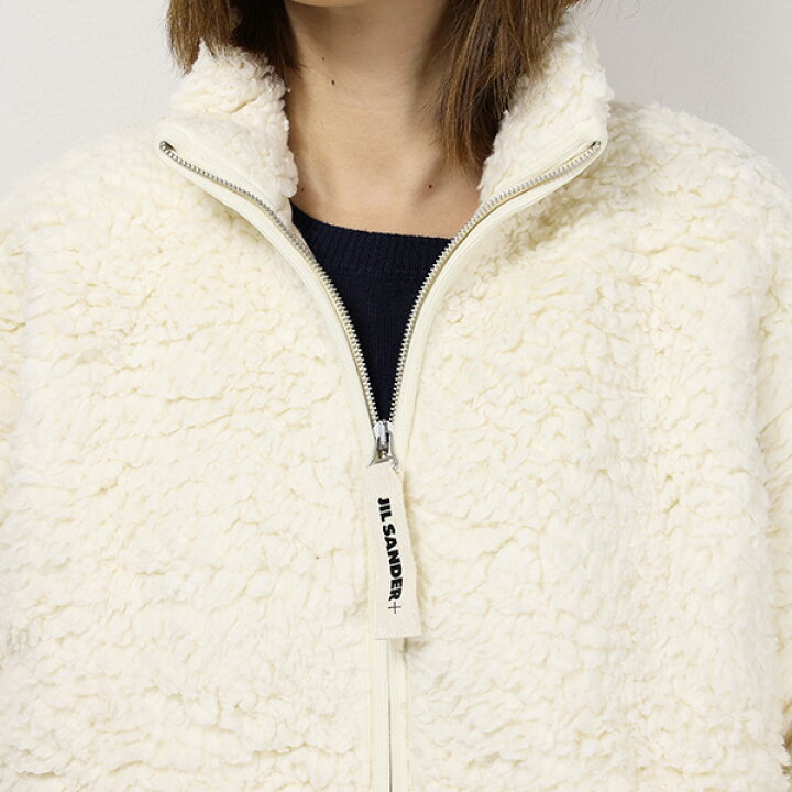 楽天市場】JIL SANDER ジルサンダー Zip Faux Sherling Jacket ボア  