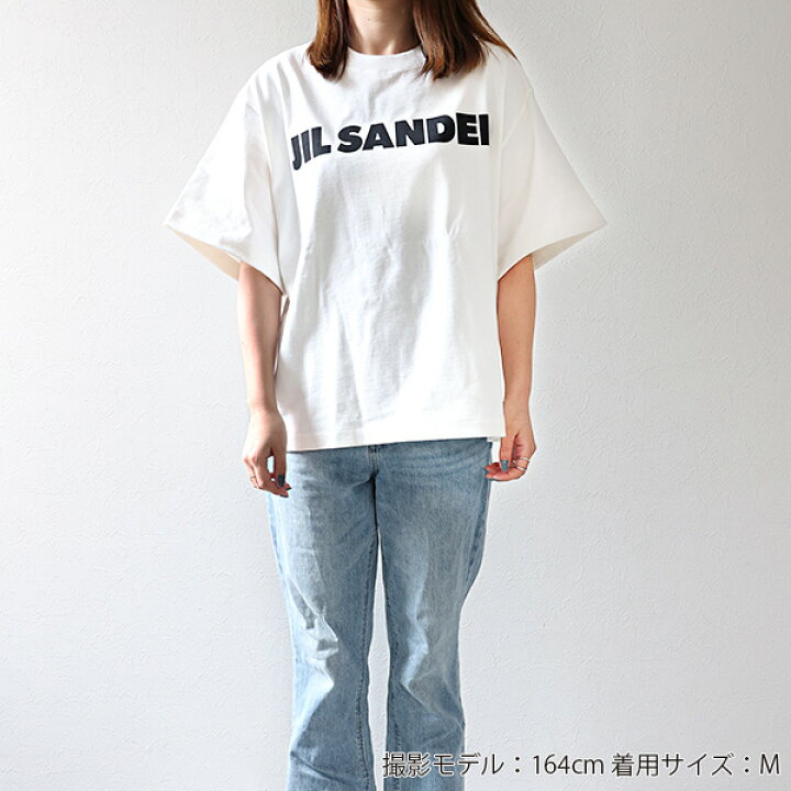 楽天市場】JIL SANDER ジルサンダー Logo T-Shirt Tシャツ 半袖 クルー 