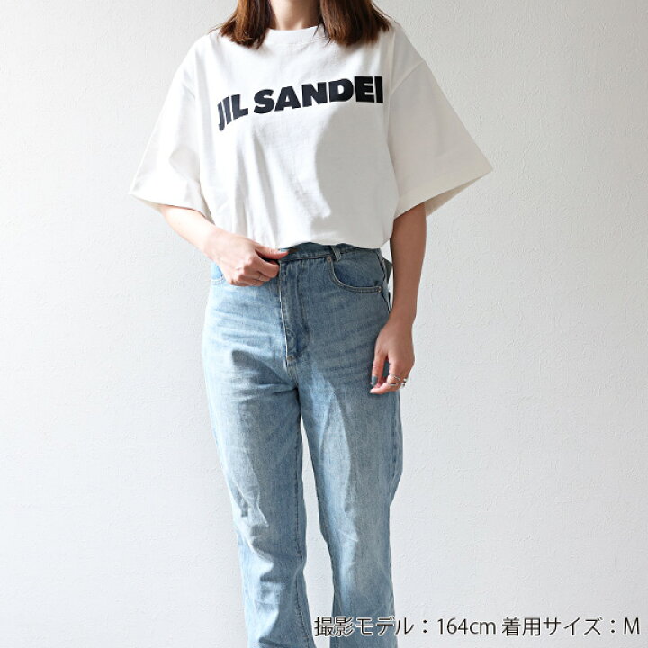 楽天市場】JIL SANDER ジルサンダー Logo T-Shirt Tシャツ 半袖 クルー 