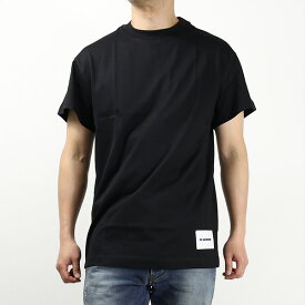 JIL SANDER ジルサンダー Crew Neck T-Shirt 1枚売り Tシャツ 半袖 クルーネック ロゴラベル ロゴT オーガニックコットン メンズ J47GC0001J45048