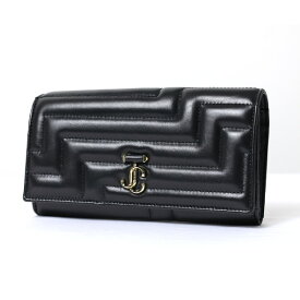 JIMMY CHOO ジミーチュウ MARTINA Long Wallet 長財布 小銭入れ有 かぶせ蓋 本革 レザー レディース MARTINA NBA