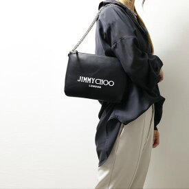 JIMMY CHOO ジミーチュウ Callie Shoulder Bag ショルダーバッグ ハンドバッグ 鞄 チェーン ロゴ レザー 本革 レディース CALLIE SHOULDER ANR