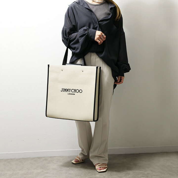 楽天市場】JIMMY CHOO ジミーチュウ N/S Tote Bag L トートバッグ 鞄  