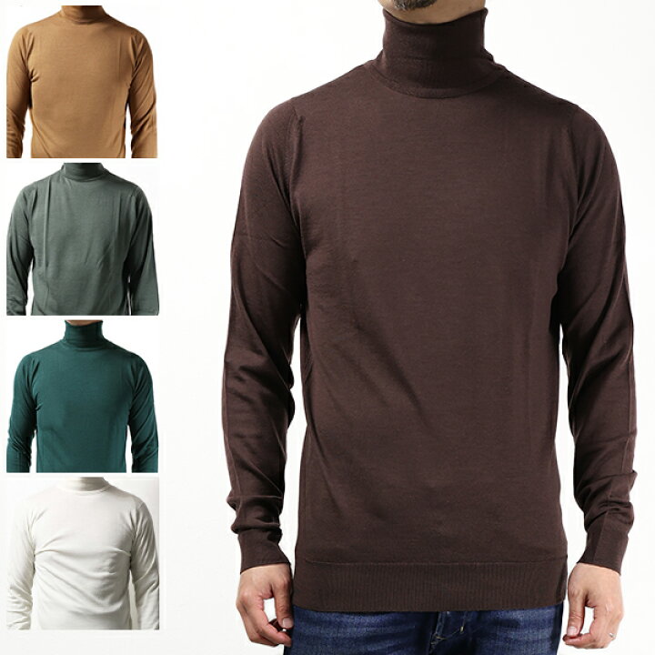 楽天市場】JOHN SMEDLEY ジョンスメドレー ニット CHERWELL Turtleneck 