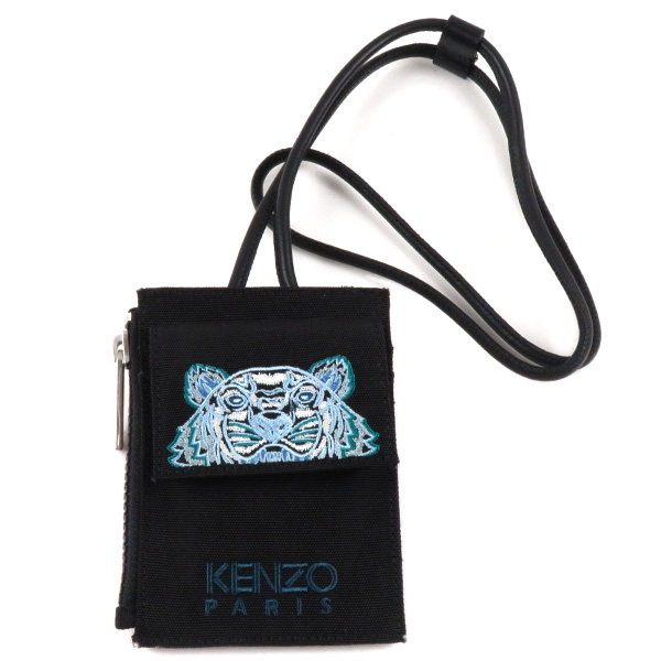 楽天市場】KENZO ケンゾー CARDHOLDER ON STRAP タイガー 刺繍 ロゴ