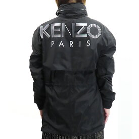 KENZO ケンゾー FEMININE WINDBREAKER F962BL092567 99 ウインドブレーカー ジャケット ナイロン ウエストマーク ロゴ カジュアル スポーティ レディース