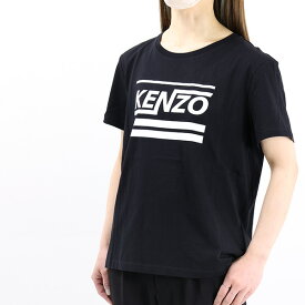 【5/31迄！SNSフォロワーさん限定 5％OFFクーポン発行中】KENZO ケンゾー Logo T-shirts F852TS739990 Tシャツ 半袖 ロゴ クルーネック カジュアル レディース