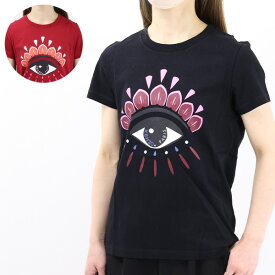 【5/31迄！SNSフォロワーさん限定 5％OFFクーポン発行中】KENZO ケンゾー Eye Ralexed T-Shirts F962TS7334YD Tシャツ 半袖 ロゴ 目 EYE クルーネック カジュアル レディース