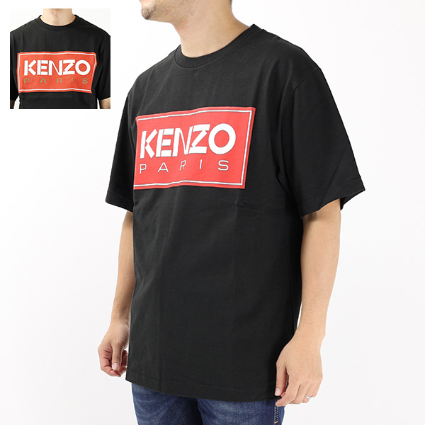 KENZO ケンゾー KENZO Paris T-Shirt Tシャツ ロゴT プリントTシャツ シンプル 半袖 カジュアル メンズ  FC65TS4134SY 99J | LaG OnlineStore　楽天市場店