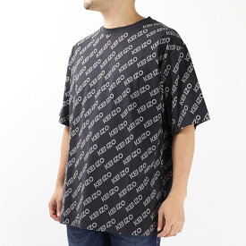 KENZO ケンゾー KENZO Monogram Oversized T-Shirt Tシャツ ロゴT プリントTシャツ シンプル 半袖 カジュアル メンズ FC65TS4244SO 99J