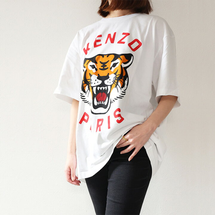楽天市場】KENZO ケンゾー KENZO LUCKY TIGER OVERSIZED GENDERLESS T 