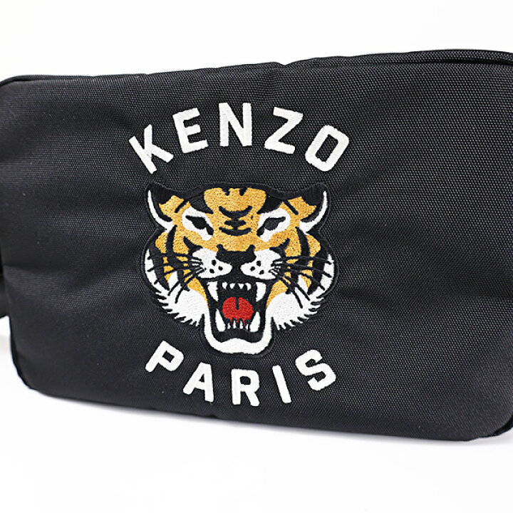 楽天市場】KENZO ケンゾー KENZO VARSITY Embroidered Hand Bag 