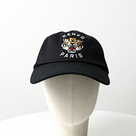 KENZO ケンゾー KENZO VARSITY Cotton Cap ベースボールキャップ キャップ 帽子 タイガー ロゴ刺繍 コットン カジュアル メンズ FE58AC611 F47