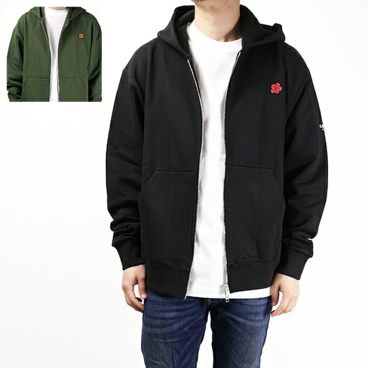 楽天市場】KENZO ケンゾー パーカー Boke Flower Zip Up Hoodie 