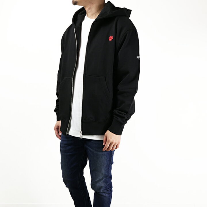 楽天市場】KENZO ケンゾー パーカー Boke Flower Zip Up Hoodie 