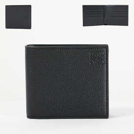 LOEWE ロエベ Bi-Fold Wallet 折りたたみ財布 二つ折り財布 ミニ財布 コンパクト レザー 本革 メンズ C660302X02