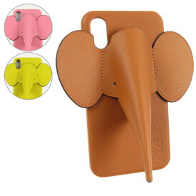 【5/31迄！SNSフォロワーさん限定 5％OFFクーポン発行中】LOEWE ロエベ ELEPHANT iPhone COVER アイフォンカバー エレファント スマホケース スマホカバー iPhoneXS Max iPhoneX スマホショルダー レディース10330AB06 10330AB05