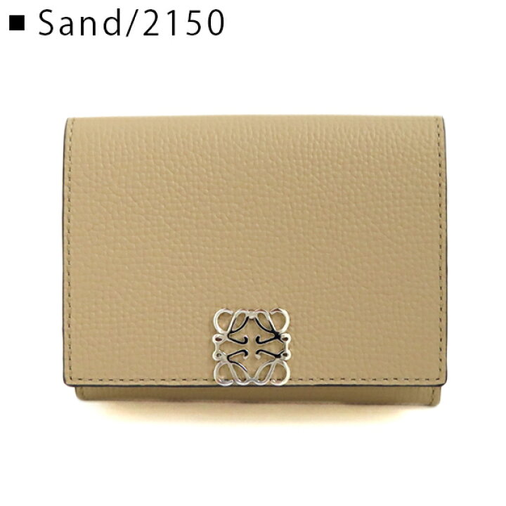 楽天市場】LOEWE ロエベ ANAGRAM TRIFOLD WALLET C821TR2X02 2150 7025 