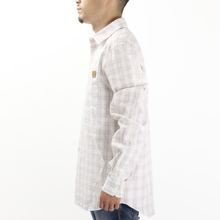 楽天市場】LOEWE ロエベ Patchwork Check Shirt チェックシャツ シャツ 