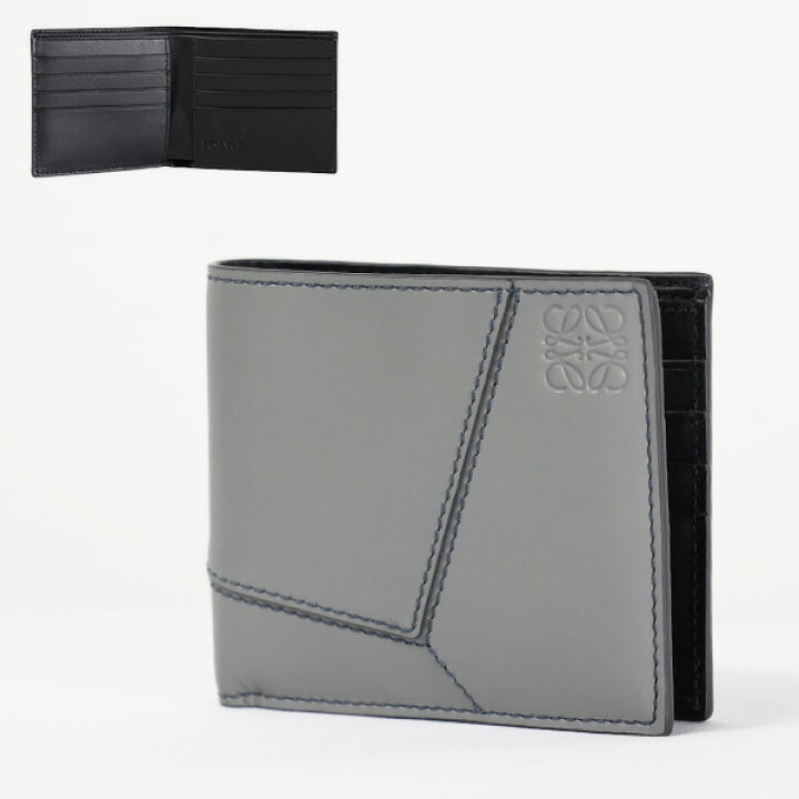 楽天市場】LOEWE ロエベ Puzzle Stitches Bi-Fold Wallet 折りたたみ 
